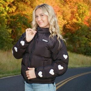 Dandy | Heart on my Sleeve Puffer Coat